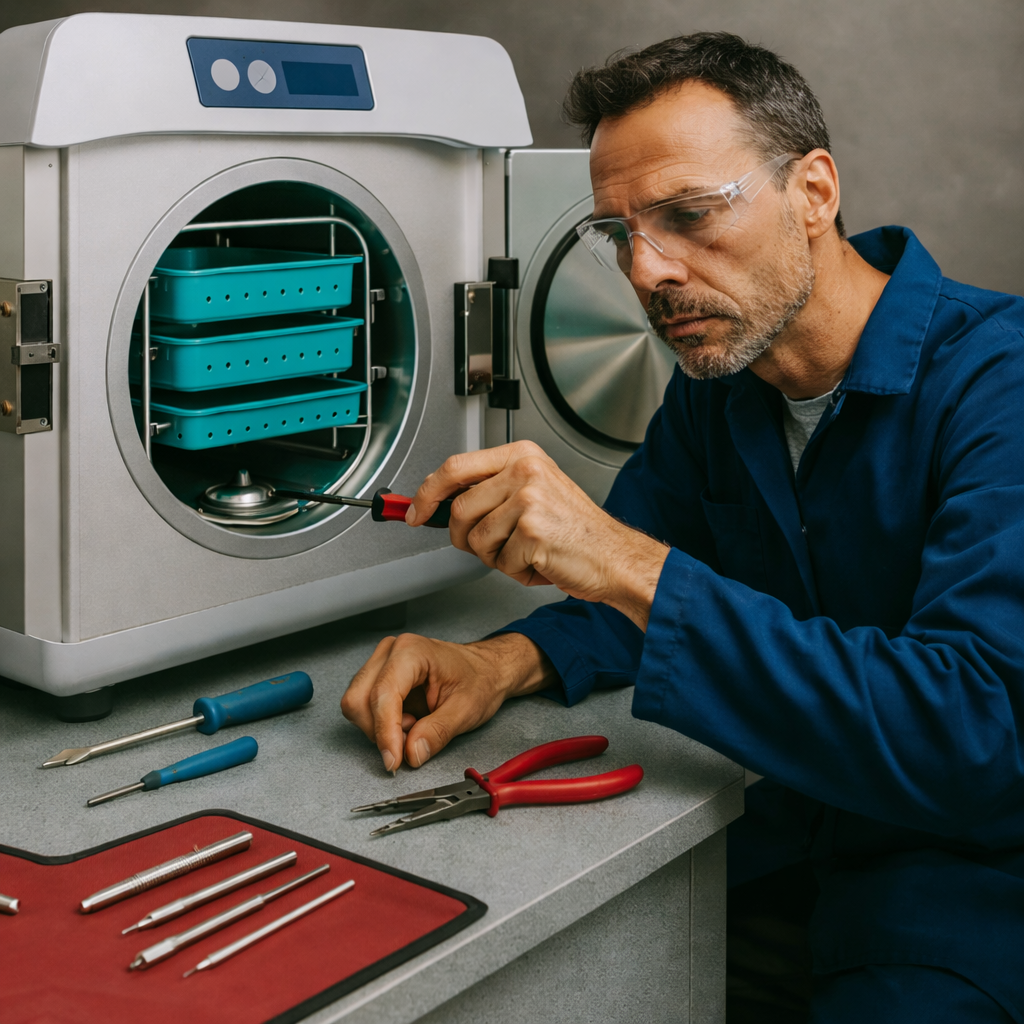 Reparacion de autoclave